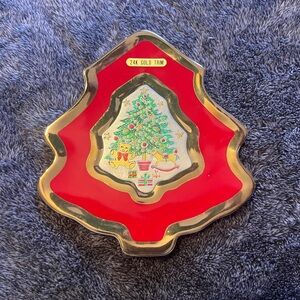 Christmas Chokin Plate